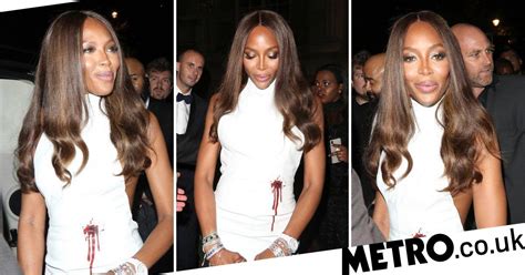 fake bullet holes in clothes|Designer explains reason behind Naomi Campbell's bullet hole  .